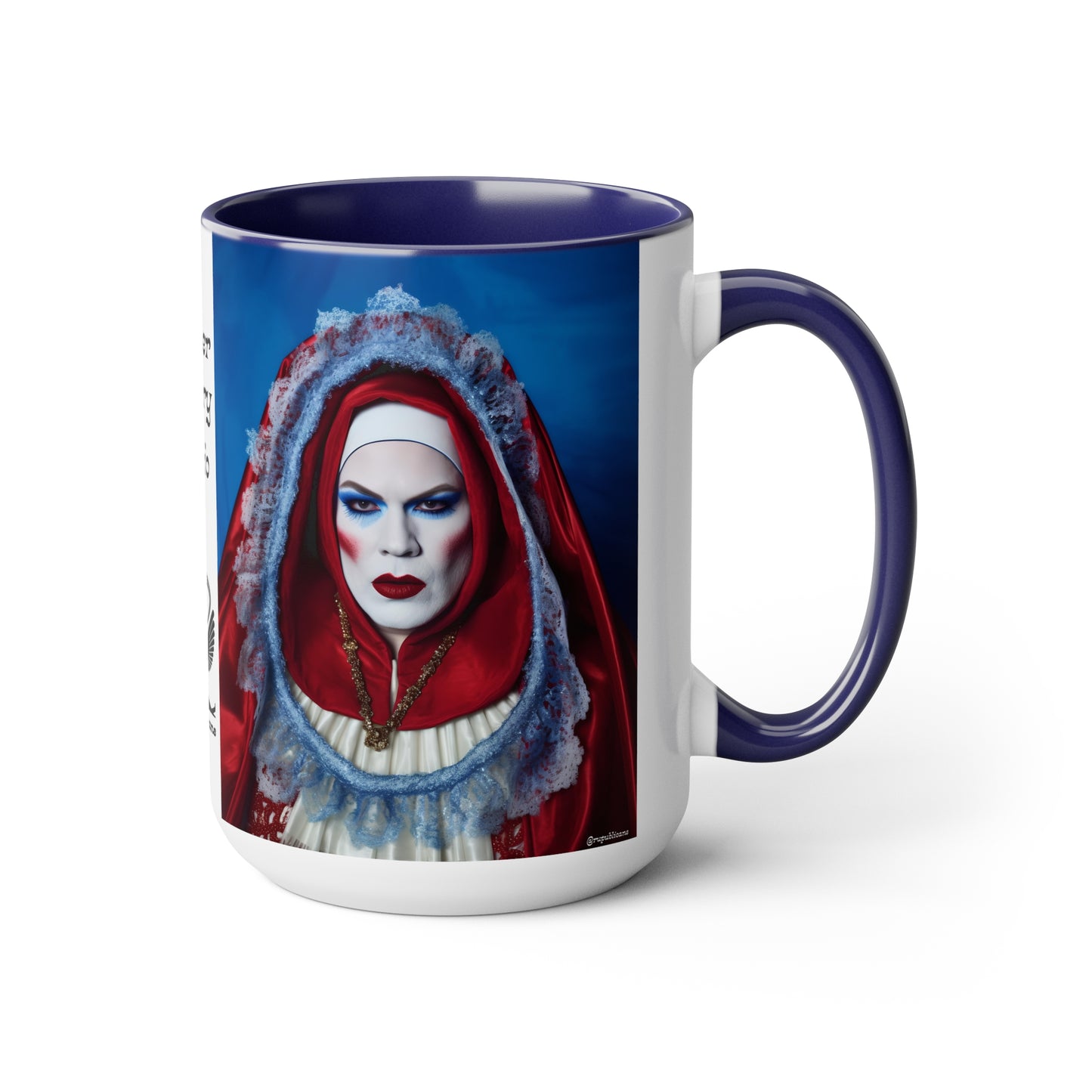 Sister Rosary Rubio Mug, 15 oz