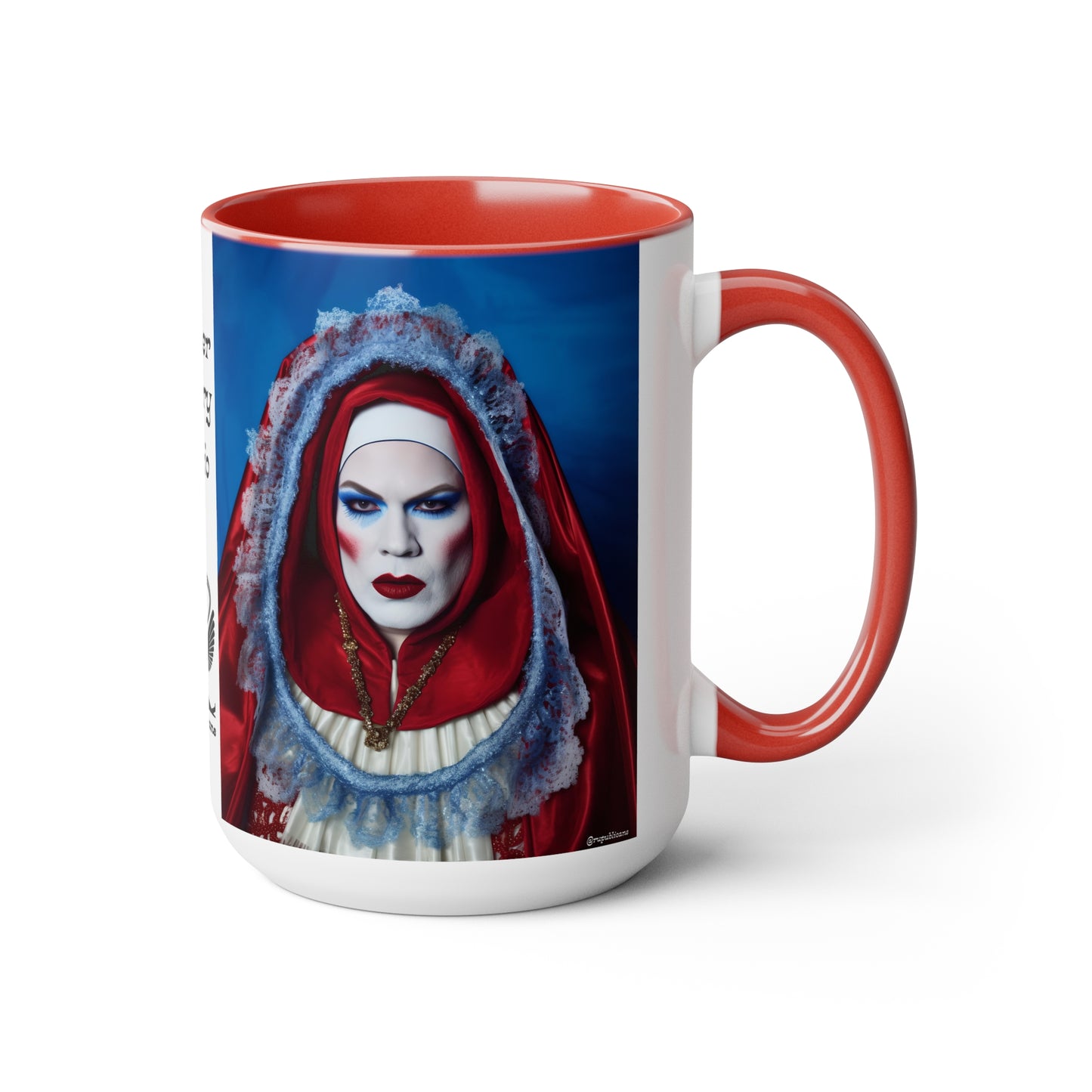 Sister Rosary Rubio Mug, 15 oz