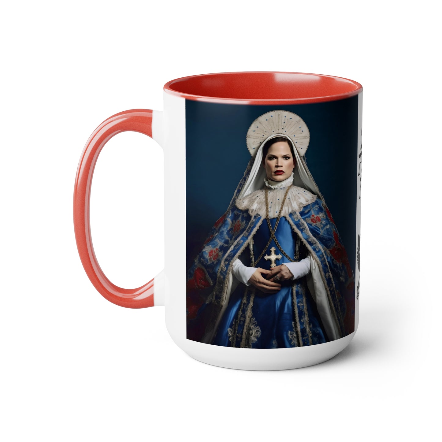 Sister Rosary Rubio Mug, 15 oz